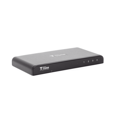 Divisor (Splitter) HDMI 4K de 1 Entrada a 4 Salidas (Simultaneas) / Soporta 4K×2K / Soporta hasta 4 equipos con conexión en Cascada / HDMI 3D  / HDR / HDMI 1.4 /  HDCP 1.4  / Audio PCM / Longitud del cable de entrada ≤30m y salida ≤25m.