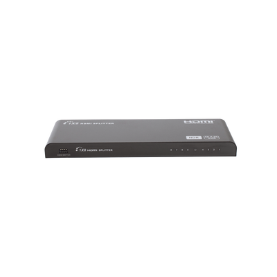 Splitter HDMI 4K de 1 Entrada a 8 Salidas (Simultaneas) | Soporta 4K×2K | Ajuste de resoluciones EDID | HDR | HDMI 2.0 |  HDCP 2.2 | Permite mezclar pantallas en 4K y 1080P
