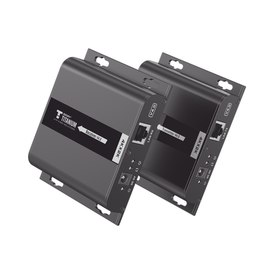 Kit Extensor HDMI para distancias de 120 metros / Resolución 4K @ 30Hz / Cat 6 / Soporta conexión Uno a Uno y Uno a Muchos / Soporta hasta 253 Rx / Baja Latencia / Uso 24/7 / Soporta HDbitT / Compatible con Switch Gigabit