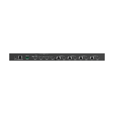 MATRICIAL Y EXTENSOR DE VIDEO HDMI 4 x 4 / 4 Entradas HDMI / 4 Salidas HDMI Loop / 4 Salidas RJ45 para Extender la señal 70 metros por salida  /4K / Conmutación por RS232, Control Remoto o Ethernet.