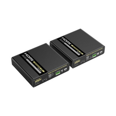 Kit Extensor HDMI por FIBRA ÓPTICA 10G a 40 Km | Resolución 4K@60Hz | Monomodo (SMF) | IPCOLOR PIXEL | Cero Latencia | Sin Comprimir | S/PDIF / ARC / RS-232 | Salida Loop | Transceptores Ópticos (GBIC) Incluidos | IR bidireccional.