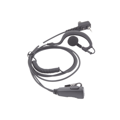 Micrófono de Solapa con Audífono Ajustable al oído. Para HYT SERIE TC320