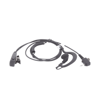 Micrófono de Solapa con Audífono Ajustable al oído. Para HYT SERIE TC320