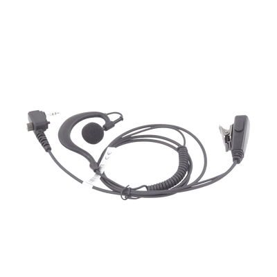 Micrófono de Solapa con Audífono Ajustable al oído. Para HYT SERIE TC320