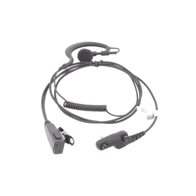 Micrófono Audífono de gancho para ICOM IC-F11/ 14/ 3021/ 3013/ 3103/ 3003, IC-F1000/2000, se fija al quipo con tornillos