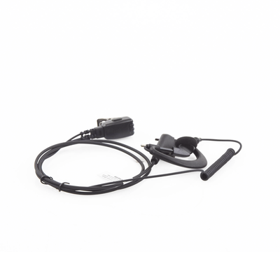 Micrófono de solapa con auriculares de gancho en forma de G para radios VX160/231/180/210/400