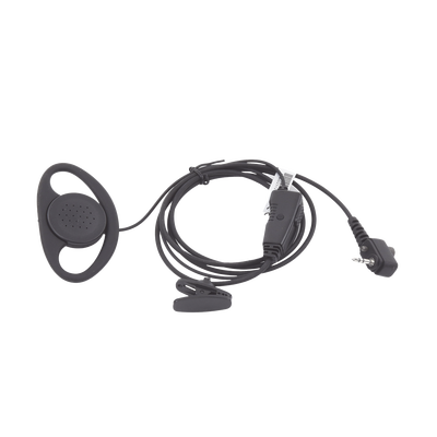 (PTE-160N H04) Mic de solapa con auricular de gancho de HYTERA TC320/1688