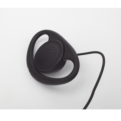 Micrófono de solapa con gancho auricular en forma de D para radios GP300/SP50/P1225/PRO315/MAGONE/EP450/EP350