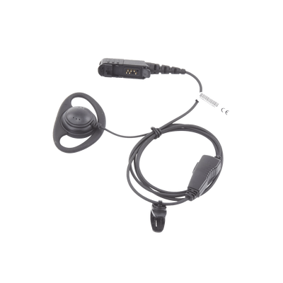 Microfono de solapa con auricular de gancho par Radios XIP P6600/6620/XIP P8668/8660/8620/8600/XPR3300/3500/DEP550/570