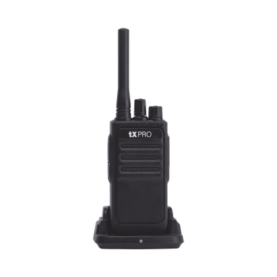 Radio Portátil Analógico UHF 400-470 MHz / 2W / 16 Canales / Batería 6-8 hrs / VOX / IP67