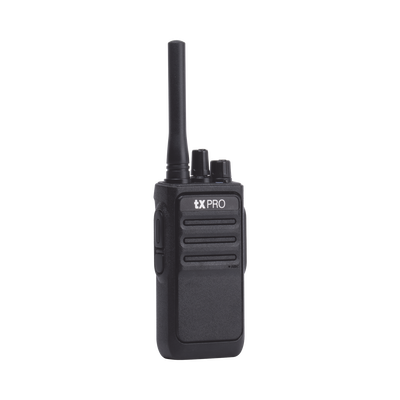 Radio Portátil Analógico UHF 400-470 MHz / 2W / 16 Canales / Batería 6-8 hrs / VOX / IP67