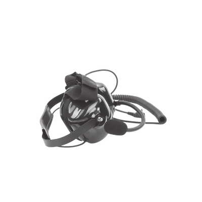 Auriculares con orejeras acolchonadas de gel con micrófono flexible con cancelación de ruido para radios Kenwood TK3230/3000/3402/3312/3360/3170,NX240/340/220/320/420