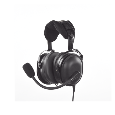 Audífonos acolchonados de uso rudo con diadema sobre la cabeza para radios Kenwood TK2000, TK3000, NX240, NX340