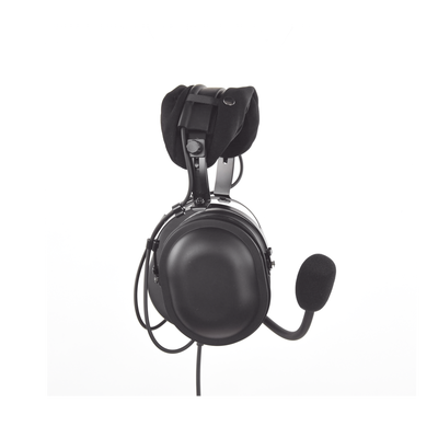 Audífonos acolchonados de uso rudo con diadema sobre la cabeza para radios Kenwood TK2000, TK3000, NX240, NX340
