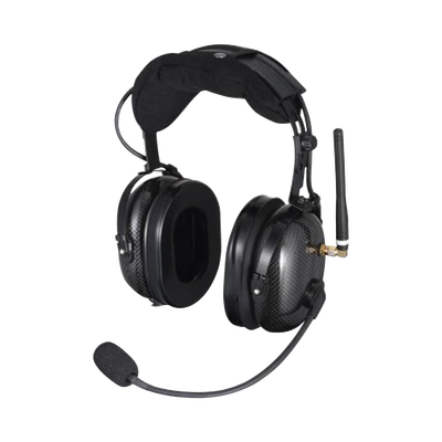 Auriculares con cancelación  de ruido de 28 dB, radio de dos vías integrado, UHF, 400-480 MHz