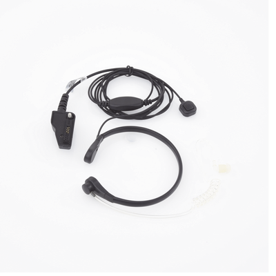 Micrófono de garganta ligero para Kenwood serie 80/ 90/ 140/ 180/ NX-200/ 410