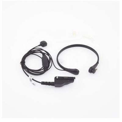 Micrófono de garganta ligero para Kenwood serie 80/ 90/ 140/ 180/ NX-200/ 410