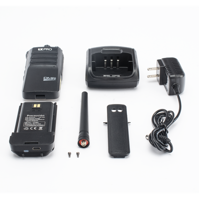Radio Portátil Digital DMR VHF 136-174 MHz / 64 Canales / 4 Zonas / Cifrado / 5W