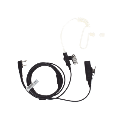 Micrófono de solapa de 2 hilos para Kenwood TK3230/3000,NX240/340/220/320/420, TKD240/340