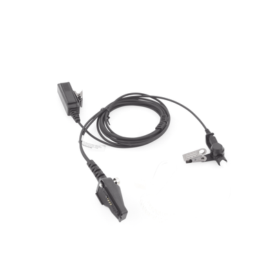 Micrófono de solapa de 2 hilos para KENWOOD Serie 80/ 90/ 140/ 180/ NX-200/ 410