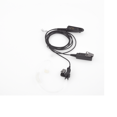 Micrófono de solapa de 2 hilos para radios HT-750/ 1250/ 1550/ PRO-5150/ 5550/ 7150