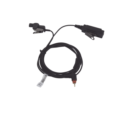Micrófono de Solapa con Audífono Ajustable al oído. Para Radios SL4000/4010/SL7550/SL8050/ SL8550/SL500