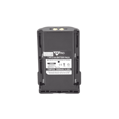 Batería 2000 mAh, Li-Ion. Para Radios IC-F33G/S/T IC-F43G/S/T,