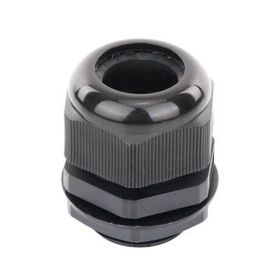 Conector Plástico Negro Tipo Glándula para Rosca NPT 1"