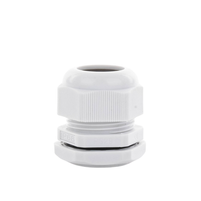 Conector Plástico Tipo Glándula para Cable de 18 a 25 mm de Diámetro.