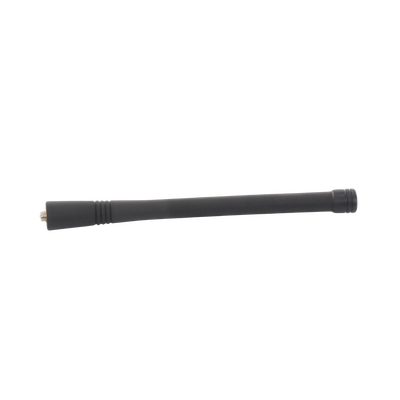 Antena helicoidal  6¨ VHF para radio portátil (136-174 MHz) Conector de Rosca o Plano para radios Kenwood TK240/270/280/290/2100/2200/2300 y Motorola GP300/350/68, P110,SP10, SP50, PRO5150, HT750, EP450