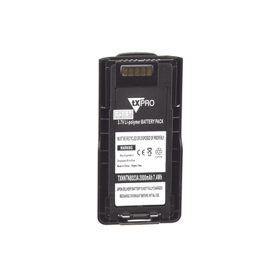 Bateria li-ion / 2000mAh p/radio mtp3100/3150/3200/3250/3500/3550 c/clip