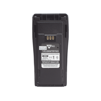 Batería de Li-Ion, 2500 mAh. Para radios EP-450/ DEP 450/CP200/CP250/PR400/GP3388/CP080/150/200.(incluye clip)