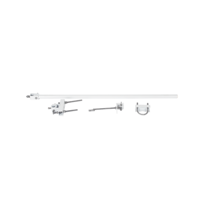 Antena direccional de 4 ft, 5.1 a 7.125 GHz, Ganancia 36 dBi, Conectores RP-SMA Hembra, Polarización doble, incluye montaje para torre o mástil