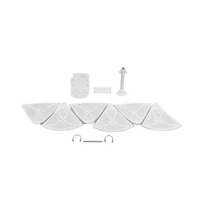 Antena direccional para C5x, C6x, B6X y B5x, Guía de onda para mantener la integridad de la señal y minimiza la pérdida en transmisión , 4.9 - 6.5 GHz, 3 ft, Ganancia de 34 dBi, Montaje incluido