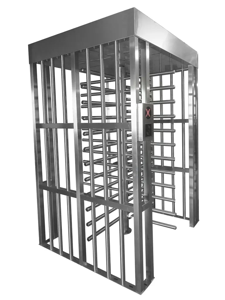 WEJOIN WJFTH603B - Torniquete de Cuerpo Completo Full Height para Control de Acceso | Uso Exterior | Compatible con RFID, Huella y QR | Seguridad Industrial | 5 Millones de Ciclos