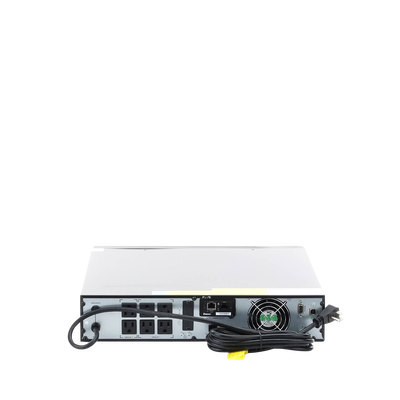 UPS SmartZone de 1000 VA/1000 W, Online Doble Conversión, Entrada 120 Vca NEMA 5-15P, Onda Senoidal Pura, 2 UR, Con 6 Tomas NEMA 5-15R, Incluye Tarjeta de Red y Kit de Rieles