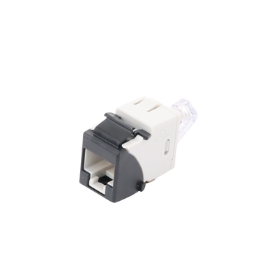 Jack Ultramax Cat5e, UTP, Tipo Keystone, Color Negro, Punch Down