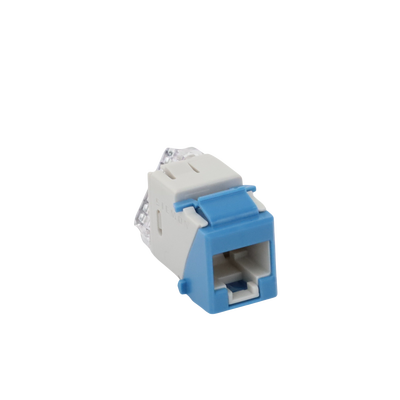 Jack UltraMAX Cat6, UTP, Tipo Keystone, Color Azul, Punch Down