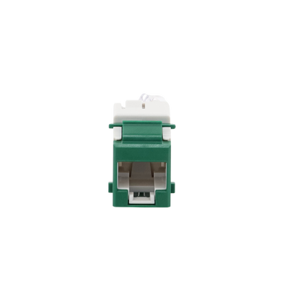 Jack Ultramax Cat6, UTP, Tipo Keystone, Color Verde, Punch Down