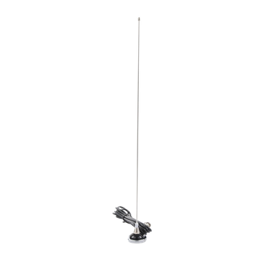 Antena Móvil VHF/UHF 140-500 MHz, Ajustable en Campo, Ganancia Unitaria