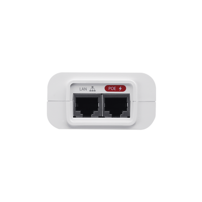 Adaptador POE Ubiquiti (48 VDC, 0.32 A) puerto Gigabit, ideal para equipos UniFi