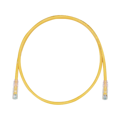 Cable de Parcheo TX6, UTP Cat6, 24 AWG, CM, Color Amarillo, 9.14 Metros (30 Pies)