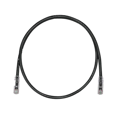 Cable de Parcheo TX6, UTP Cat6, 24 AWG, LSZH, Color Negro, 8 Metros (26.25 Pies)