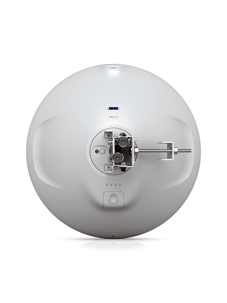 UBIQUITI WAVE-LR- Antena cliente para WAVE-AP, con frecuencia de 60 GHz y tasa de transferencia de hasta 2 Gbps. Incluye respaldo a 5 GHz y es compatible únicamente con WAVE-AP
