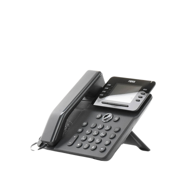 Teléfono IP Empresarial Esencial WiFi / Bluetooth, 12 líneas SIP, pantalla a color 3.5", PoE, puertos Gigabit, conferencia local de 6 vías.