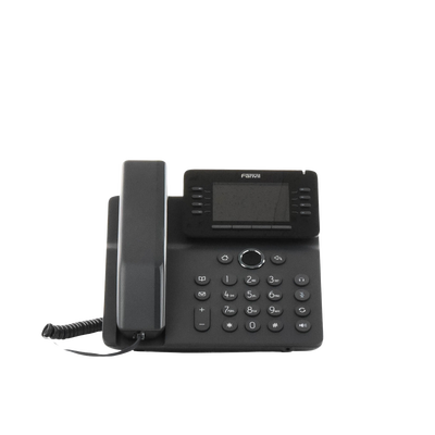Teléfono IP Empresarial Esencial WiFi / Bluetooth, 12 líneas SIP, pantalla a color 3.5", PoE, puertos Gigabit, conferencia local de 6 vías.