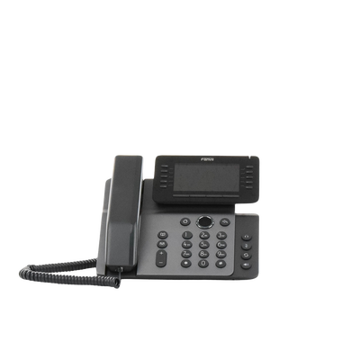Teléfono IP Empresarial Esencial WiFi / Bluetooth, 20 líneas SIP, pantalla a color 4.3" ajustable, PoE, puertos Gigabit, conferencia local de 6 vías.