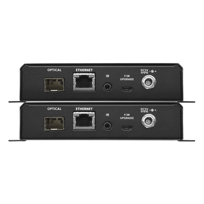 Extensor de Video HDMI | Fibra Óptica SM | Resolución 4K | 10Km | Audio Estéreo, Infrarrojo, RS232 | USB 2.0