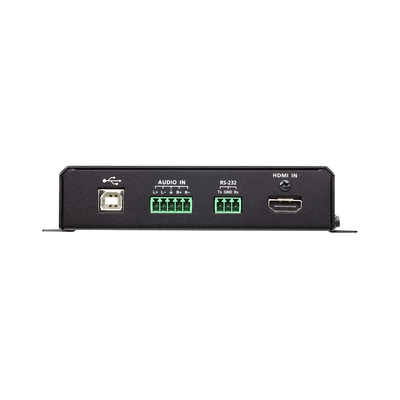 Extensor de Video HDMI | Fibra Óptica SM | Resolución 4K | 10Km | Audio Estéreo, Infrarrojo, RS232 | USB 2.0