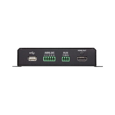 Extensor de Video HDMI | Fibra Óptica SM | Resolución 4K | 10Km | Audio Estéreo, Infrarrojo, RS232 | USB 2.0